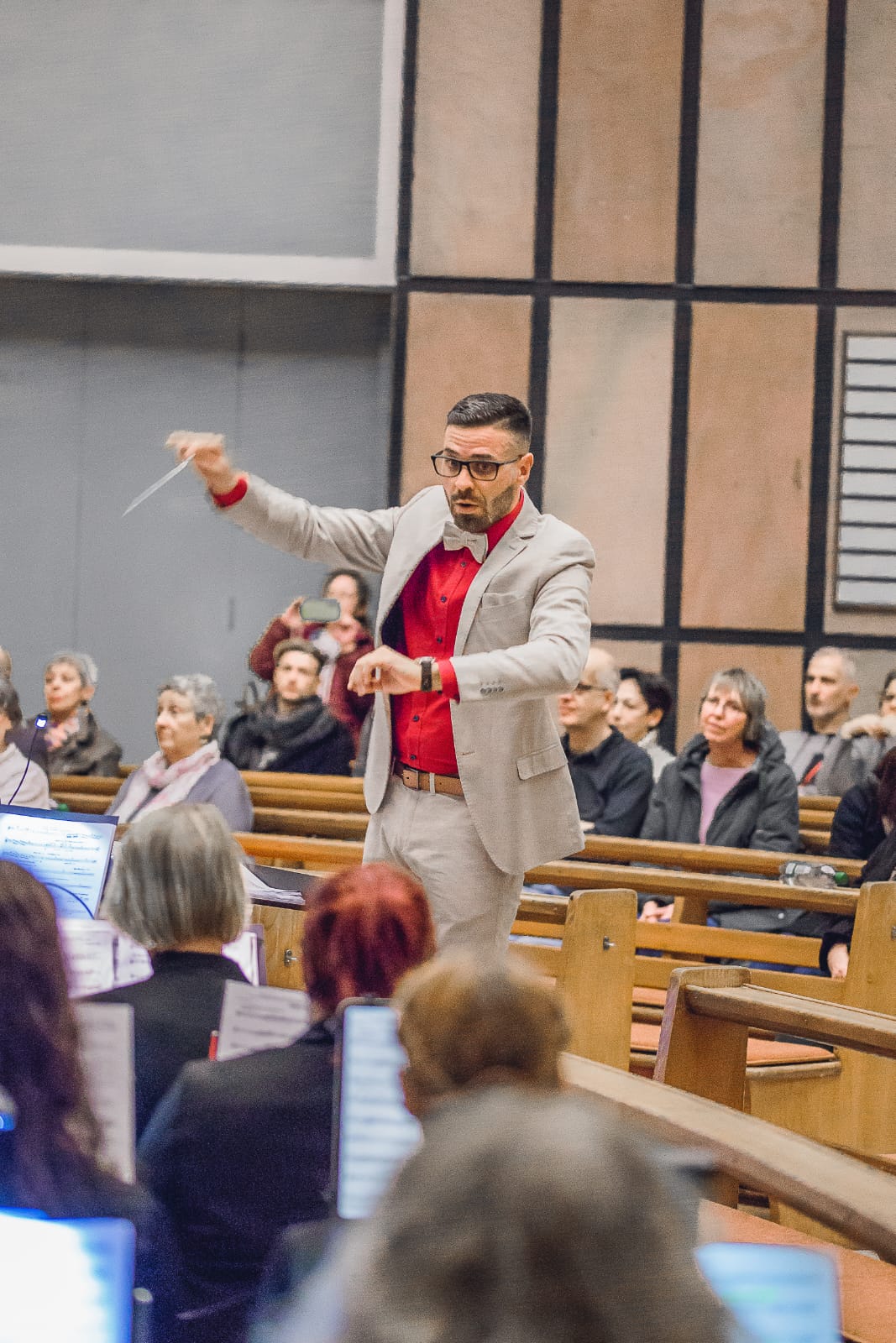 Bläserphilharmonie Donnersberg Orchester bei einer Aufführung